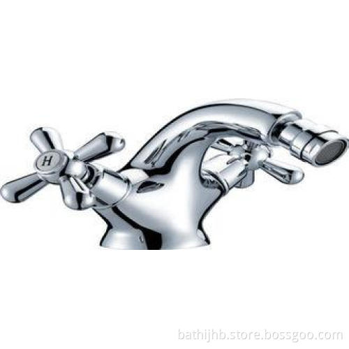 Chrome Plated Brass Single Hole Bathtub Sink Faucet Taps wi